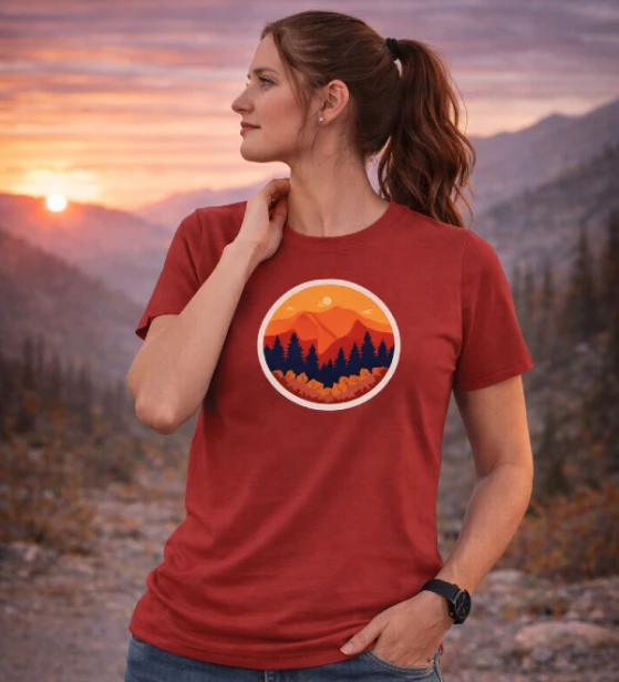 czerwona-koszulka-damska